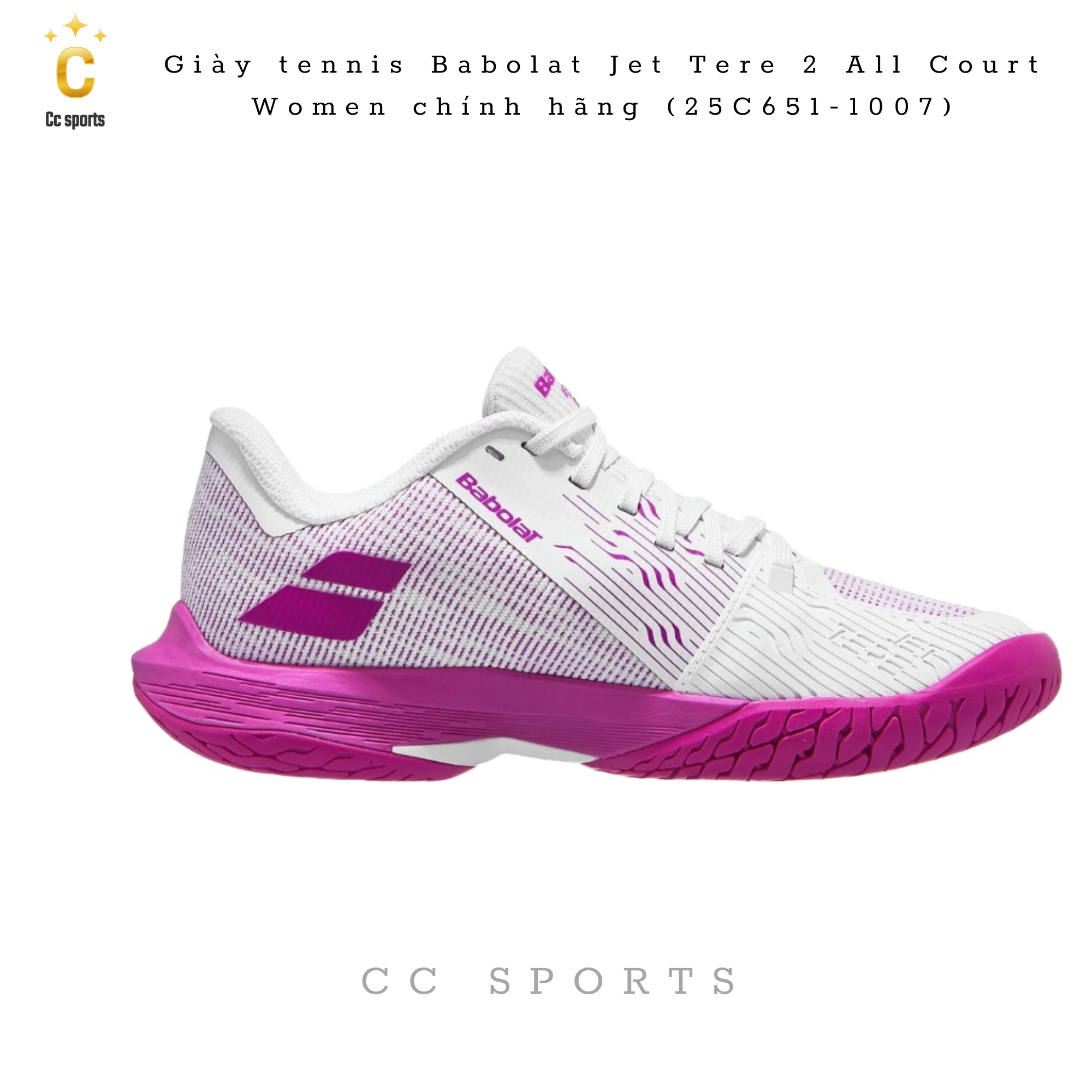 Giày Tennis/Pickleball Babolat Jet Tere 2 All Court Women