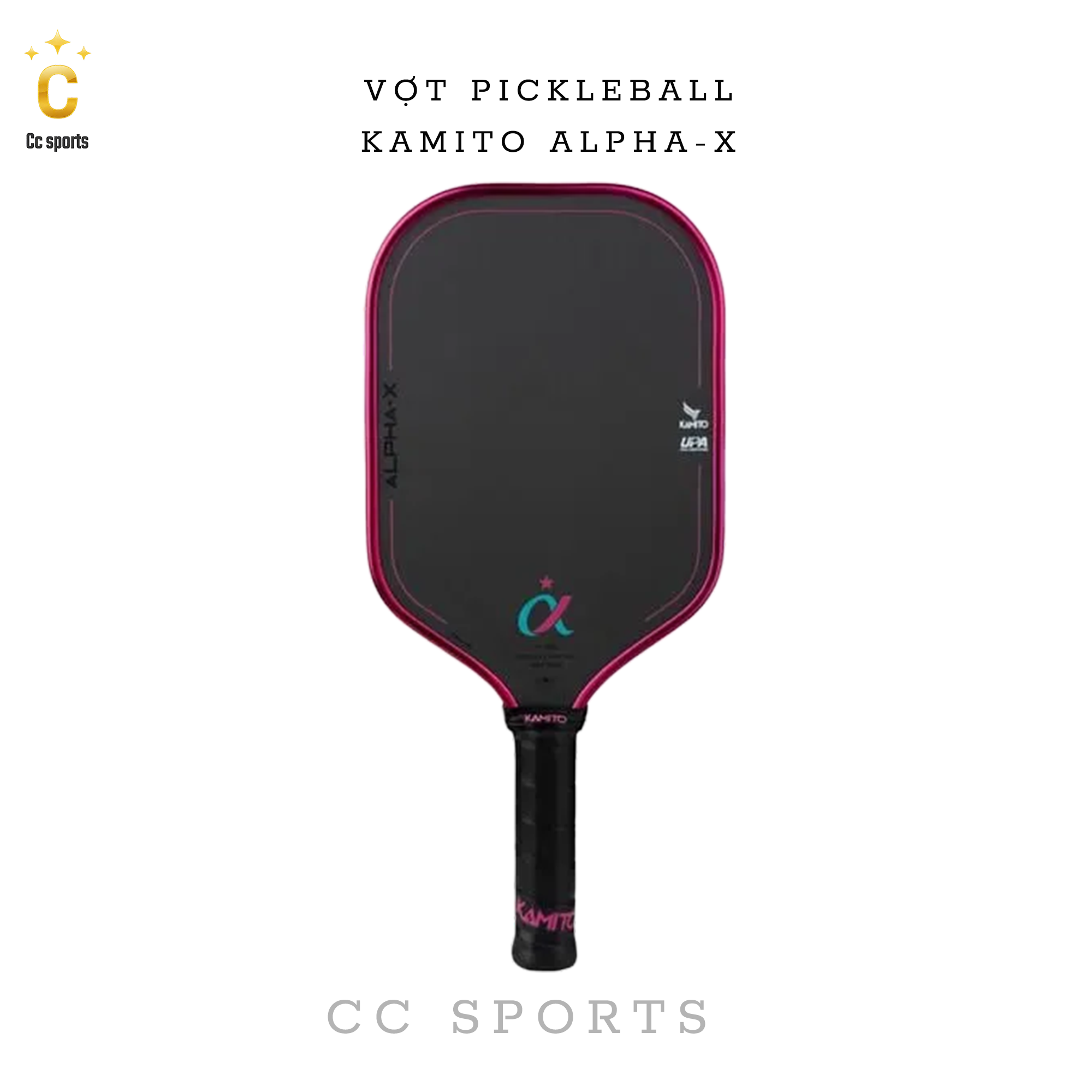 Vợt Pickleball Kamito Alpha-X (16mm)