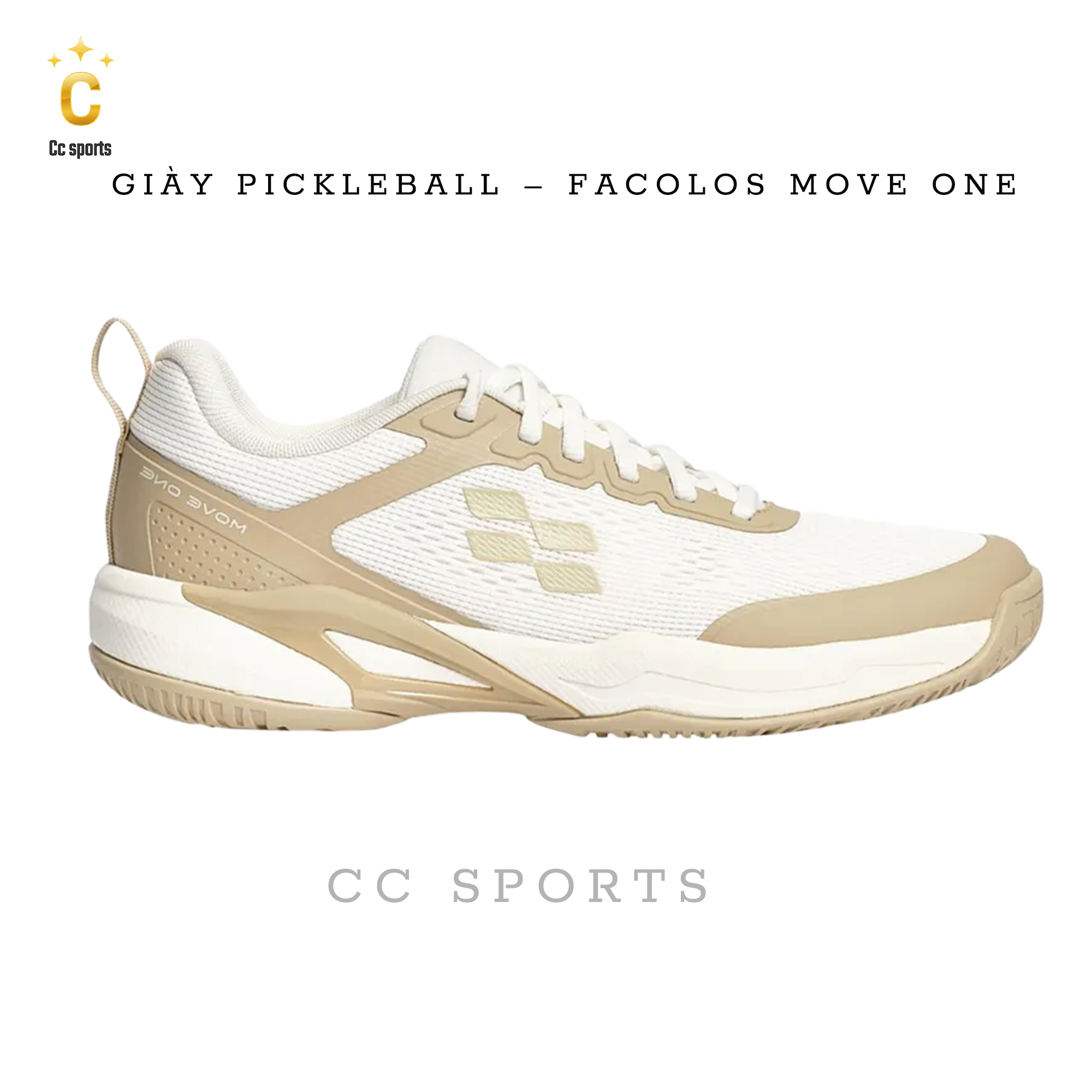 Giày Pickleball Facolos Move One