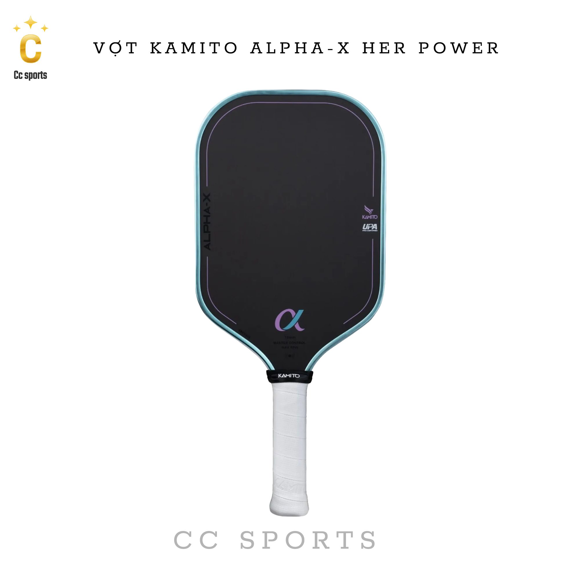 Vợt Pickleball Kamito Alpha-X Her Power
