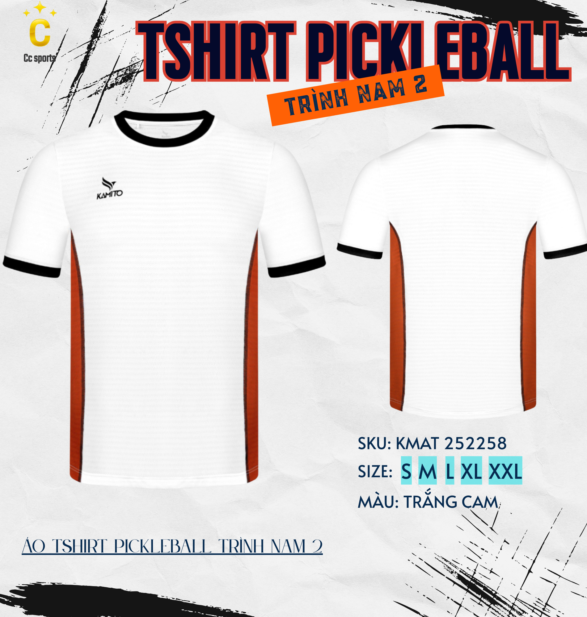 Áo Tshirt Pickleball Trình Nam 2