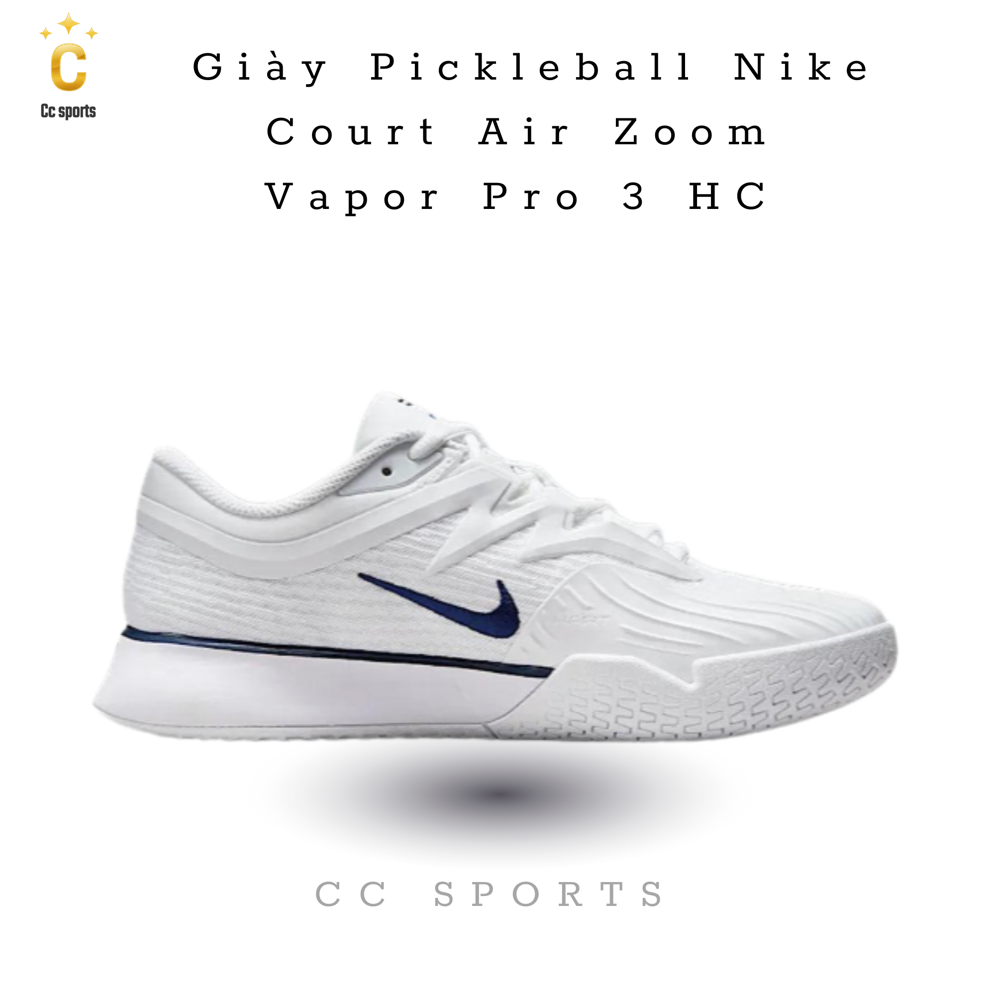 Giày Pickleball Nike Court Air Zoom  Vapor Pro 3 HC